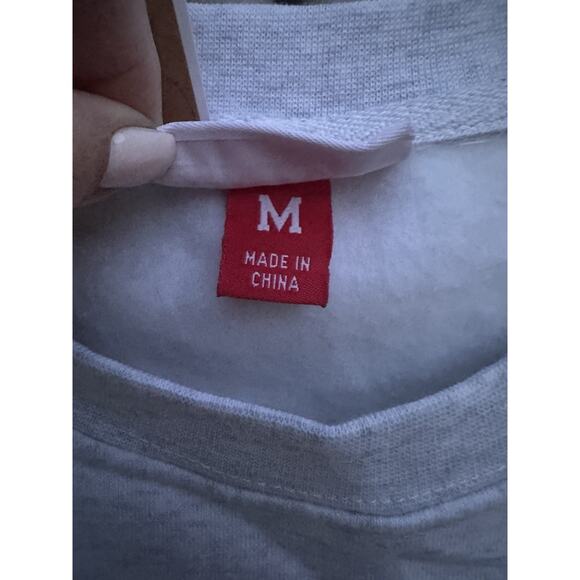 Mitchell And Ness Los Angeles Dodgers Men’s Crewneck Sweatshirt Retro Sz M Grey - Picture 6 of 10